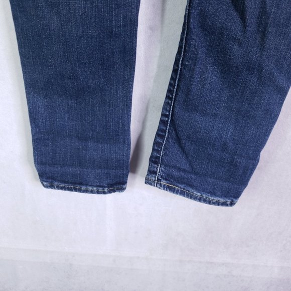 Levi's Women's 29 W 30 Ins Skinny Leg Mid Rise Stretch Denim Jeans Medium Wash - Picture 10 of 10